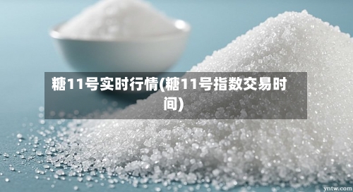 糖11号实时行情(糖11号指数交易时间)-第1张图片